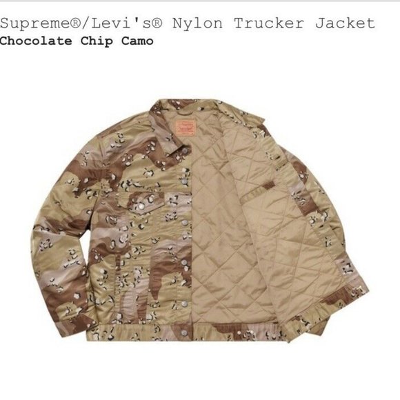 Supreme New York Levis Nylon Trucker 
